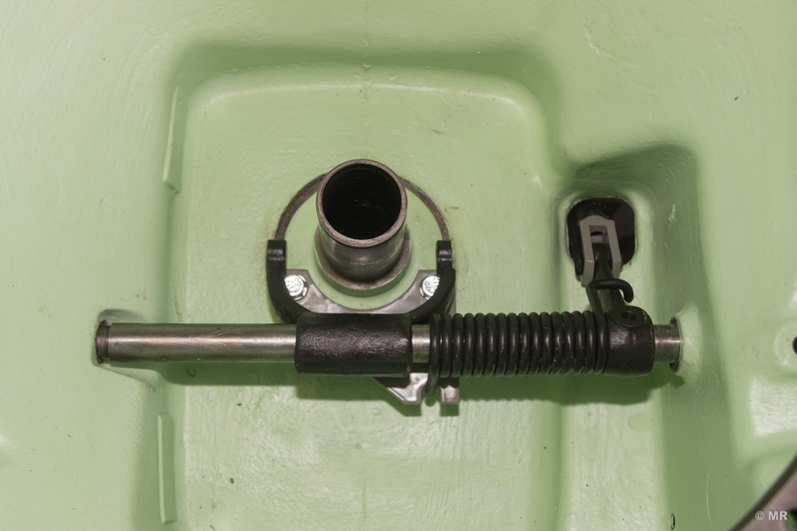 Steyr 288: Bedienelemente der Kupplung, ohne Ausrücklager Steyr 288: Bedienelemente der Kupplung, ohne Ausrücklager