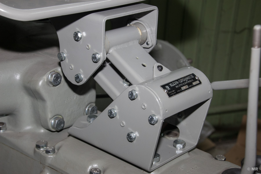 Steyr 288: Klepp Spiramatik mit montiertem Typenschild Steyr 288: Klepp Spiramatik mit montiertem Typenschild