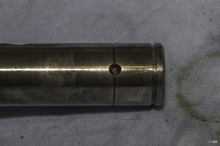 Steyr 288: Ventilsteuerung (Klaviatur): verstopfte Ölbohrung Steyr 288: Ventilsteuerung (Klaviatur): verstopfte Ölbohrung