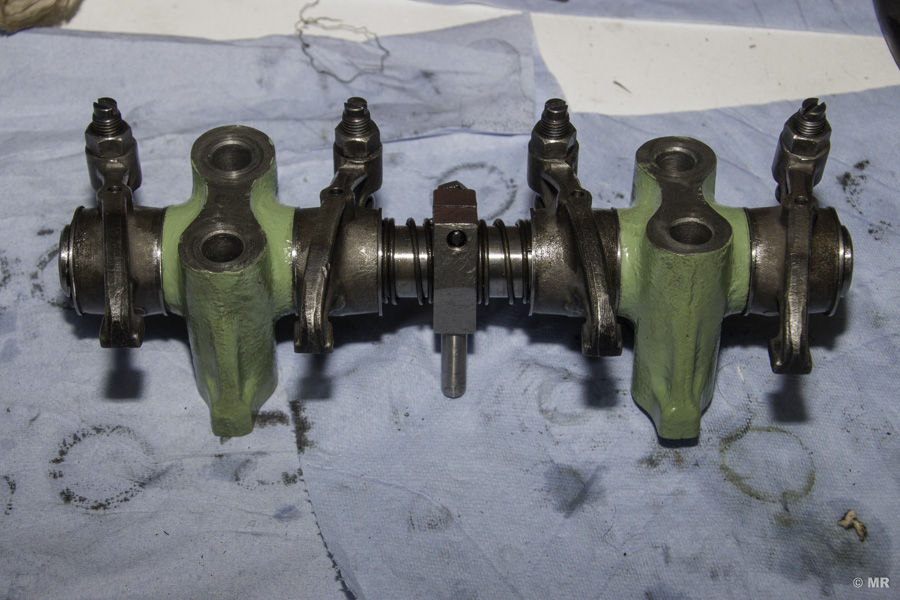 Steyr 288: Ventilsteuerung (Klaviatur): fertig assembliert Steyr 288: Ventilsteuerung (Klaviatur): fertig assembliert