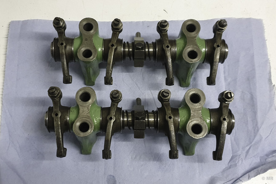 Steyr 288: Ventilsteuerung (Klaviatur): fertig assembliert Steyr 288: Ventilsteuerung (Klaviatur): fertig assembliert