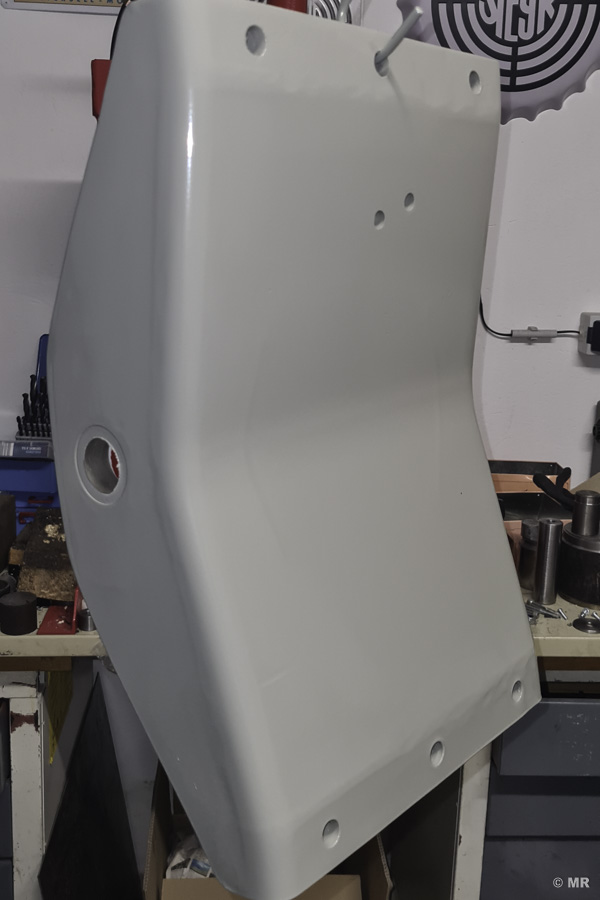 Steyr 288: Lagerbock pulverbeschichtet Steyr 288: Lagerbock pulverbeschichtet