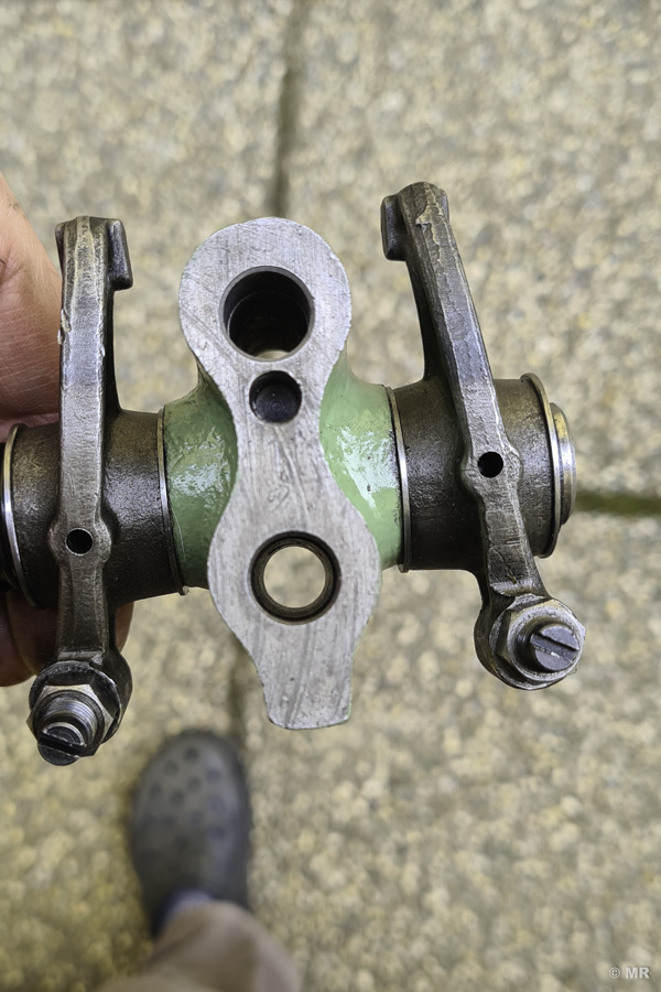 Steyr 288: Welle um 180° gedreht - Bohrung ist frei Steyr 288: Welle um 180° gedreht - Bohrung ist frei