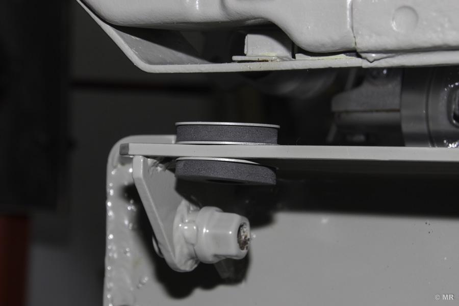 Steyr 288: Gummischeiben zur Schwingungsdämpfung Steyr 288: Gummischeiben zur Schwingungsdämpfung