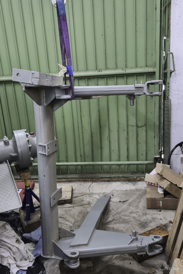 Steyr 288: Frontlader-Konsole Steyr 288: Frontlader-Konsole