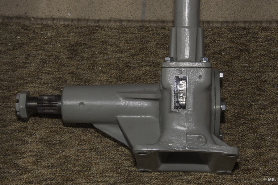 Steyr 288: Lenkgetriebe mit neuem Typenschild Steyr 288: Lenkgetriebe mit neuem Typenschild