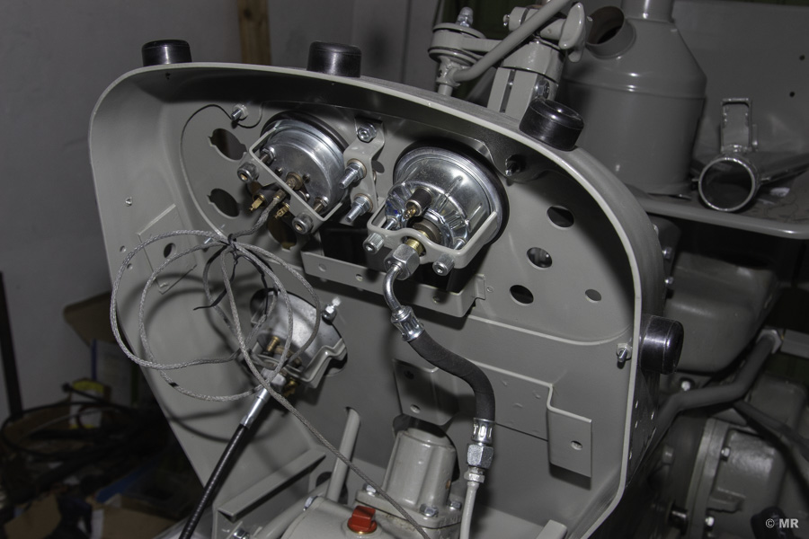 Steyr 288: Angeschlossene Zeigerinstrumente Steyr 288: Angeschlossene Zeigerinstrumente