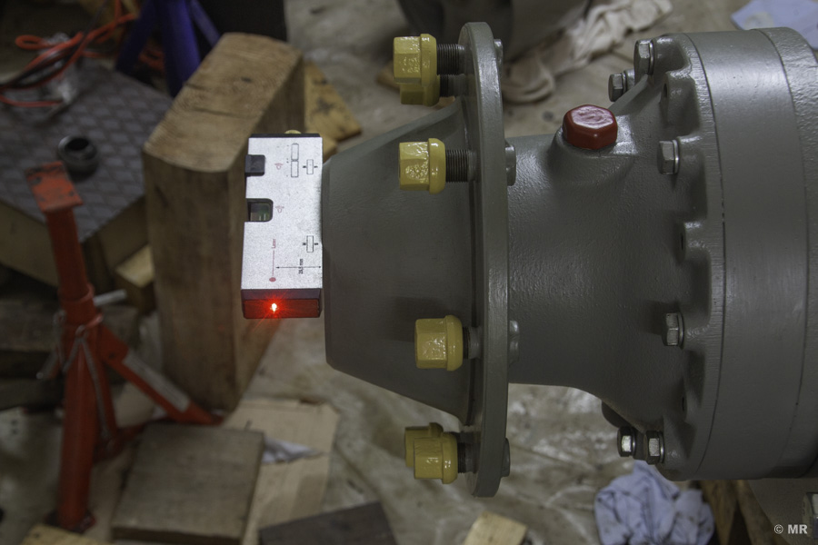 Steyr 288: Wasserwaage mit Lasermarkierung Steyr 288: Wasserwaage mit Lasermarkierung