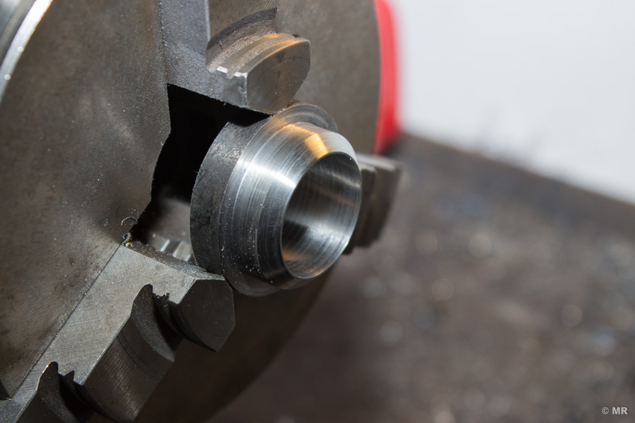 Kugellagerbüchse: Anpressring/Keil - Kegel drehen Kugellagerbüchse: Anpressring/Keil - Kegel drehen
