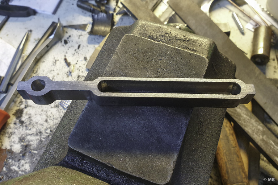 Steyr 288: fertiggestellter neuer Riemenspanner Steyr 288: fertiggestellter neuer Riemenspanner